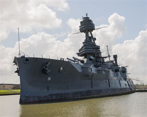 As Floodwaters Rise, a Moment of Reckoning for Battleship Texas ...