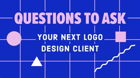 Questions To Ask Your Logo Design Client - The Schedio