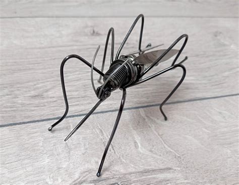 Metal Sculpture Mosquito. Mosquito Statuette. Mosquito Spark - Etsy