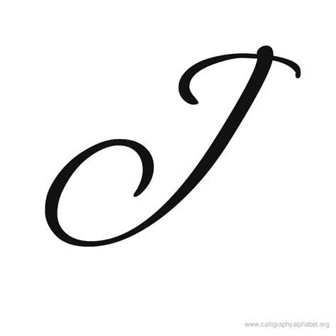 Calligraphy Alphabet J Sample Styles. Calligraphy Letters Alphabet J ...