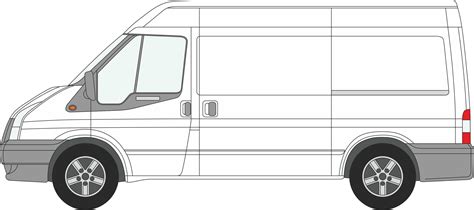 Pin by Ray Stafford on Ford Transit mk7 | Van drawing, Ford transit, Van