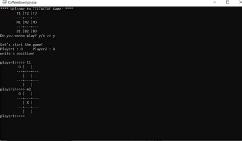 Console Based TIC TAC TOE In Python With Source Code - Source Code ...