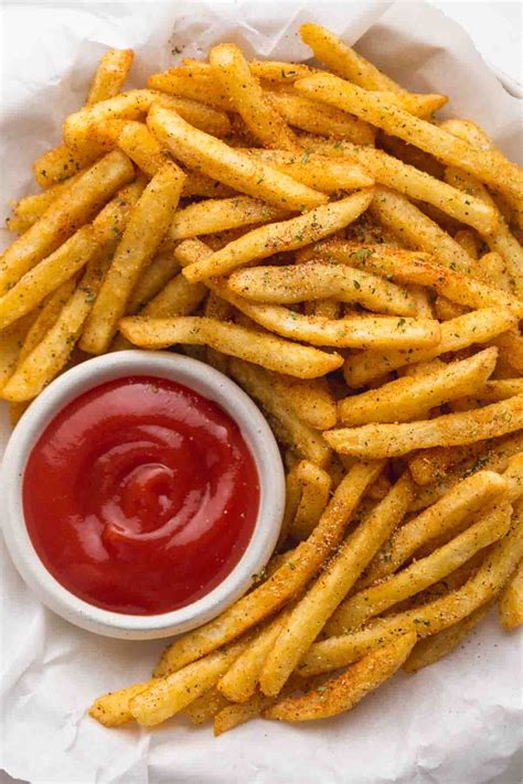 Season fresh or frozen fries using this delicious homemade french fry ...