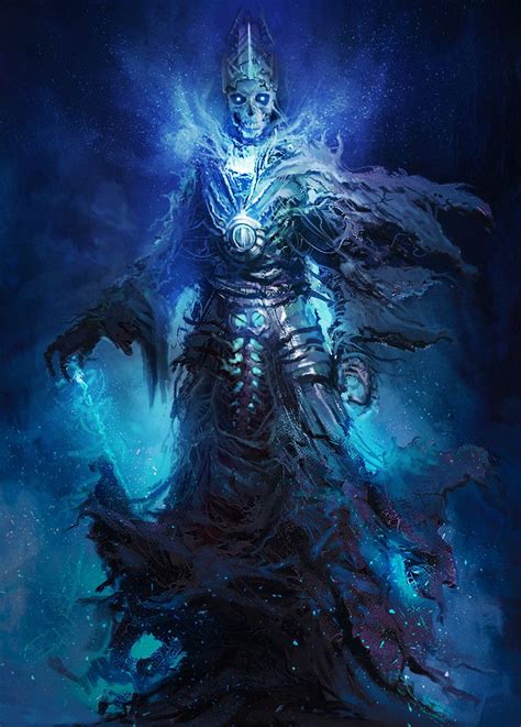 ArtStation - Lich, Dima Zasimovich Dark Fantasy Artwork, Dark Art ...