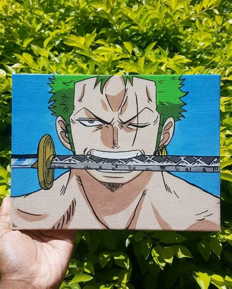 Zoro Roronoa | Arte su tela fai da te, Disegni di tatuaggio, Disegni su ...