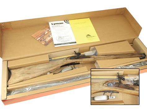 Lyman Great Plains Muzzleloader Rifle Kit 6031111 50 CAL Black Powder ...