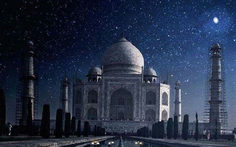 Taj Mahal Night View from Mehtab Bagh | Timings, Ticket, Location