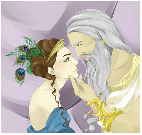 Zeus and Hera by juli3e on DeviantArt