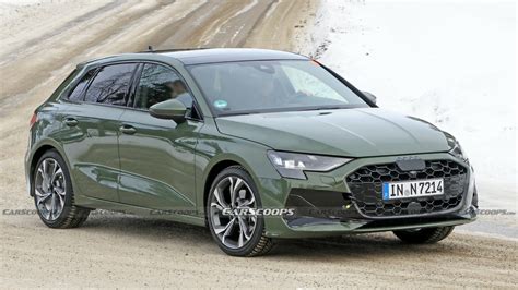 Audi’s Facelifted A3 Sportback Spied Practically Undisguised Revealing ...