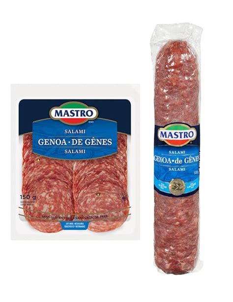 Mastro® Mild Genoa Salami – Mastro® San Daniele® Charcuterie Products