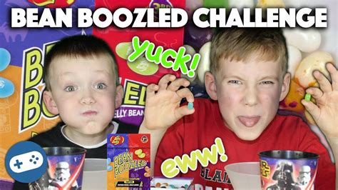 Bean Boozled Challenge - Gross Jelly Belly Beans Game! - YouTube