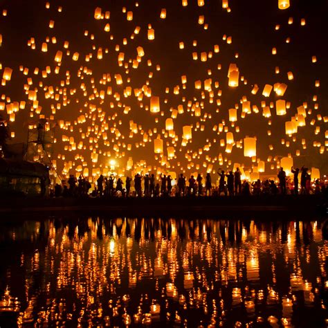 Yi Peng Festival#2 - Yipeng Festival in Chiang Mai, Thailand. Loi ...