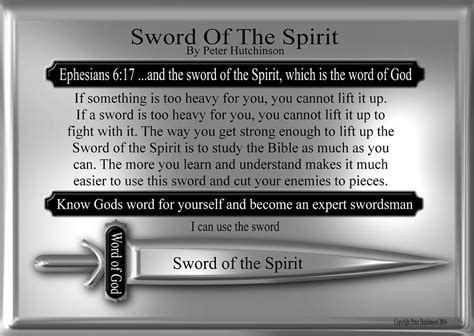 Sword of the Spirit | Sword Of The Spirit by Bible Verse Pictures ...