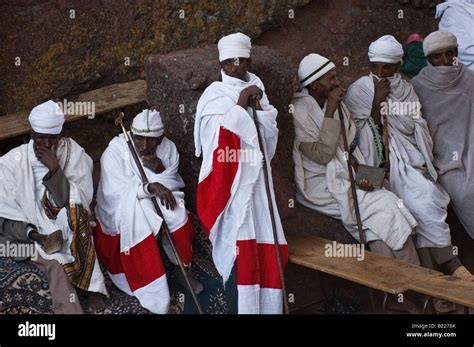 Pilgrimage in holy Lalibela, Ethiopia, Africa Stock Photo - Alamy