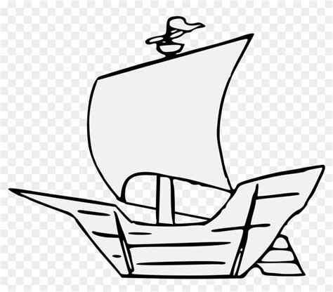 Caravel - Caravel Easy Drawing - Free Transparent PNG Clipart Images ...