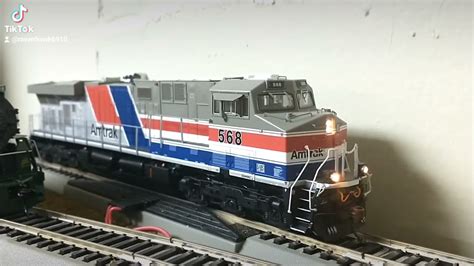 Athearn Genesis Amtrak ES44AC Horn Swap - YouTube