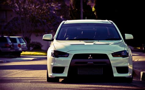 Download Vehicle Mitsubishi Evolution X HD Wallpaper