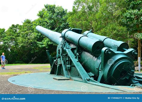 Battery Way Mortar Cannon Display At Corregidor Island In Cavite ...