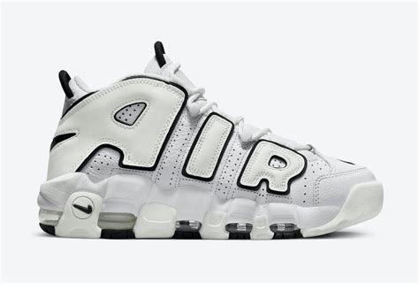 Nike Air More Uptempo White Black DO6718-100 Release Date Info ...