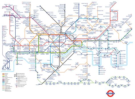 Large London Tube Map 2024 - Elsa Suzanne