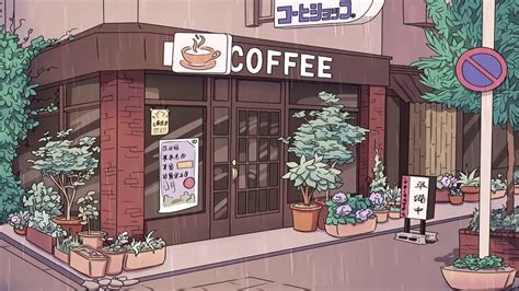 coffee shop â˜• calm lofi hiphop mix - YouTube | Cute laptop wallpaper ...