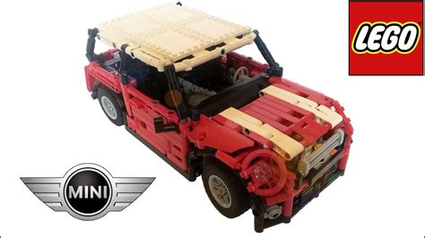 Lego RC Mini Cooper w/instructions - YouTube