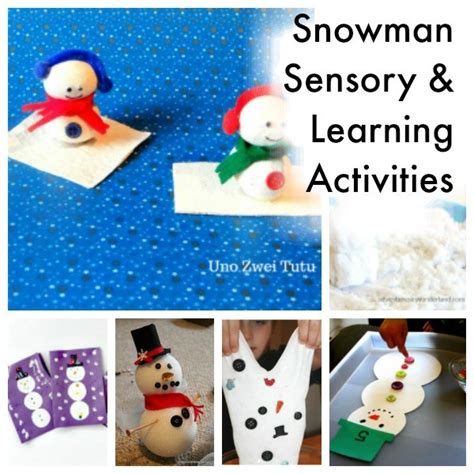 A Ton of Fun Snowman-Related Activities – Lesson Plans