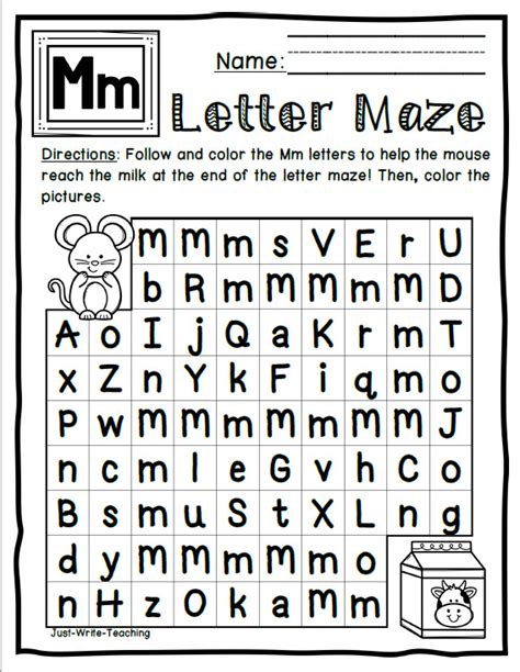 Phonics Letter of the Week - Letter Mm Activity Pack - Made By Teachers