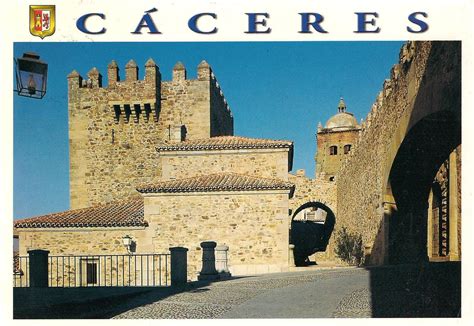 MY UNESCO WHS POSTCARDS COLLECTION: SPAIN - Old Town of Cáceres