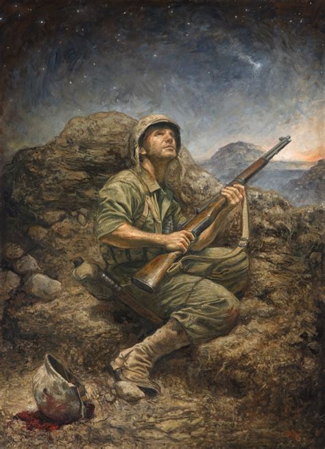 Iwo Jima Painting at PaintingValley.com | Explore collection of Iwo ...