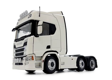 Scania R500 series 6x2 white | margemodels