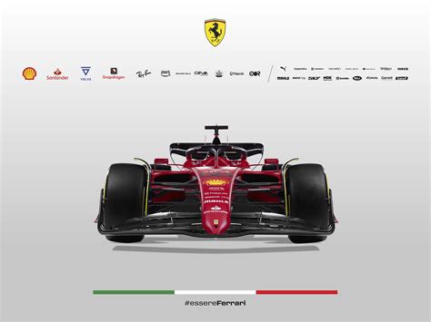 2022 Ferrari F1-75 car launch photos