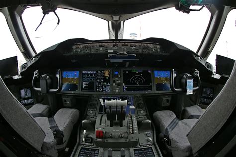 Cockpit Boeing 787 - 9 Dream Liner. | JuzaPhoto