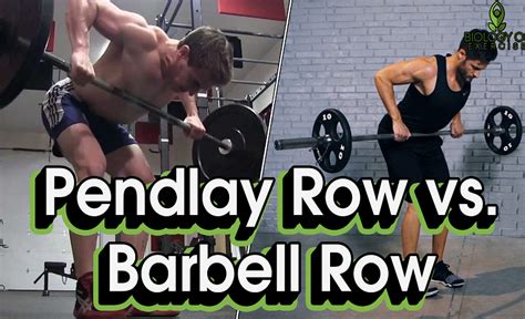 Pendlay Row vs. Barbell Row - Exercise Comparison - Benefits, Muscles ...