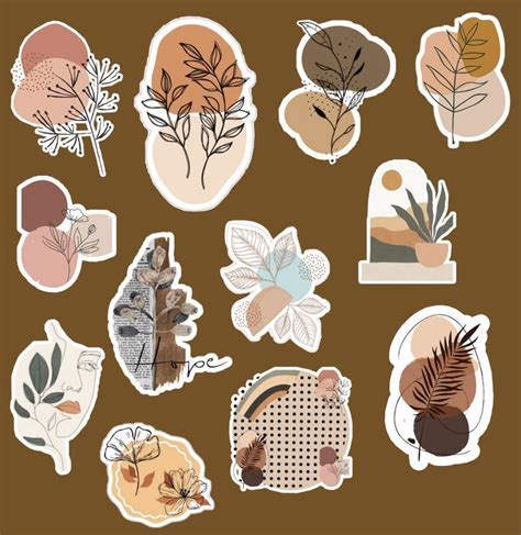 sticker aesthetic in 2022 | Scrapbook stickers printable, Aesthetic ...