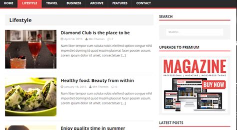 MH Magazine Lite Wordpress Theme Free Download - Get any Template