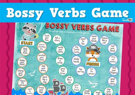 Bossy Verbs Game :: Teacher Resources and Classroom Games | Verb games ...