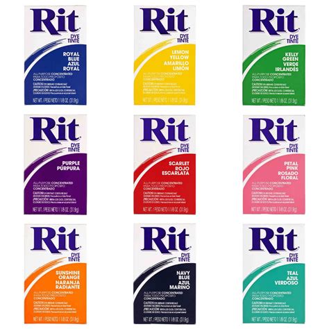 Rit Powder Dye Color Chart Big Discounts | www.doubleaabuilders.com