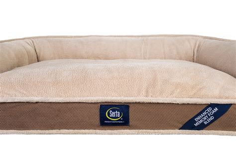 Serta Memory Foam Dog Bed Large - Xl Shredded Memory Foam Oval Couch ...