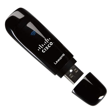 Cisco Linksys Wifi Dongle WUSB600N Wireless-N USB Network Dual Band ...