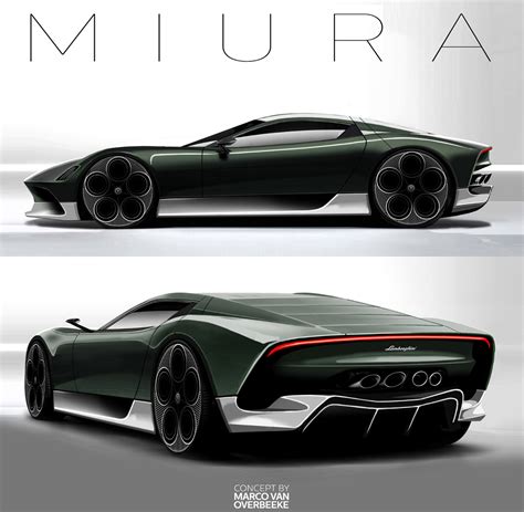 Lamborghini Miura Concept Reimagines World's Most Beautiful Car