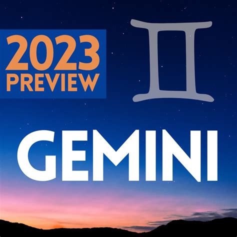 Gemini 2023 horoscope — Northern Beaches Astrology