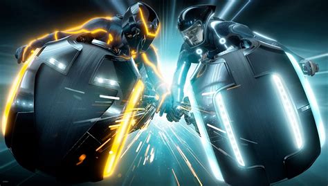 TRON: Legacy 4K Ultra HD Wallpaper - A Future Battle Awaits