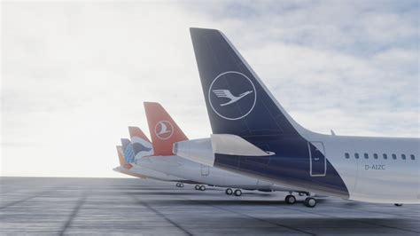 3D model PACK Airbus A320-200 multi Livery VR / AR / low-poly | CGTrader