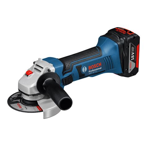 Bosch GWS 18V-125 V-Li 4 1/2" Cordless Grinder - M.W. Murphy & Son Ltd