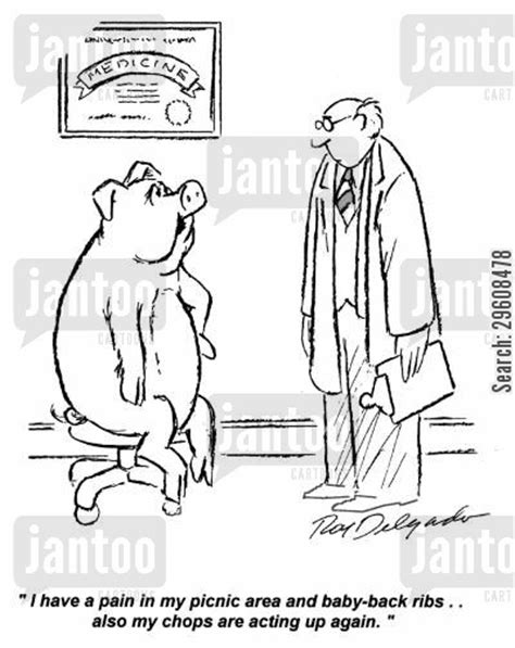 pork chop cartoons - Humor from Jantoo Cartoons