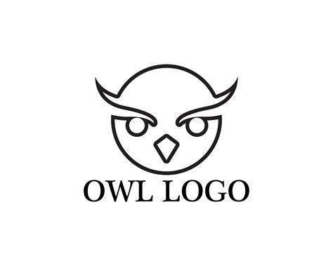 Owl head bird logo vector template animal 580702 Vector Art at Vecteezy