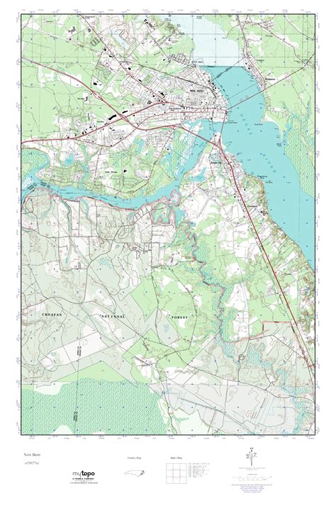 New Bern Nc Map - Blank Map