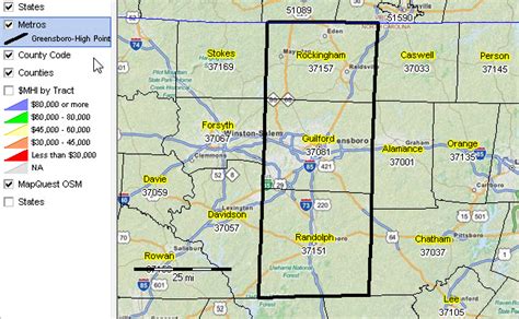 Map Of High Point Nc - Maping Resources