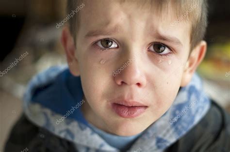 Sad child who is crying — Stock Photo © deyangeorgiev2 #7310311